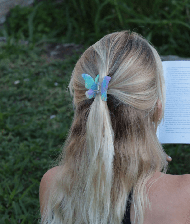 Haarklammer Tahiti Schmetterling