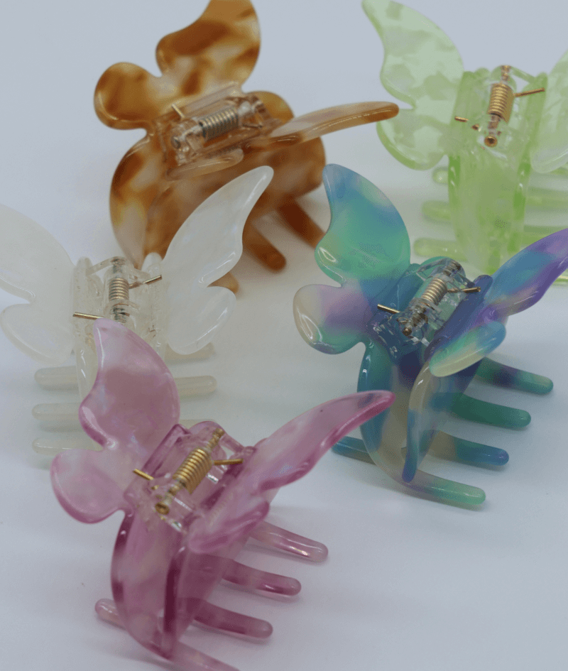 Haarklammer Tahiti Schmetterling