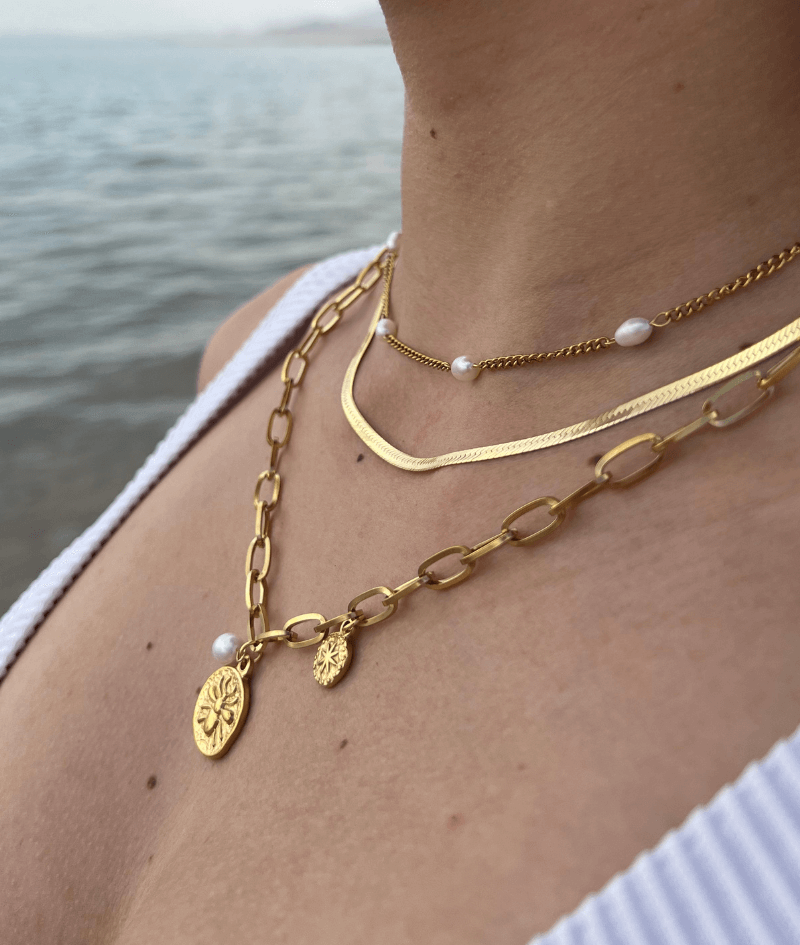 Kette Mexico Pearl Coin
