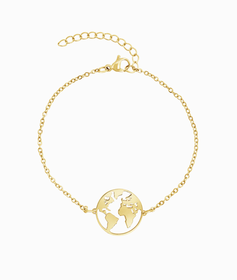 Armband Let's travel the World