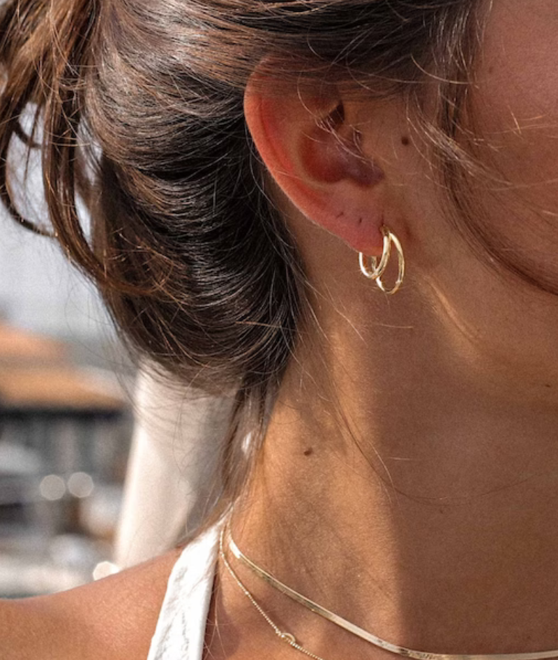 Kreolen Rio double Hoops
